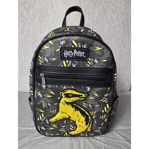 Loungefly Harry Potter Hufflepuff House of Hogwartz Badger Mini Backpack